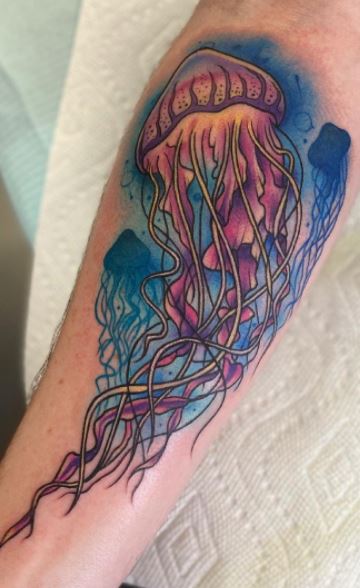 45 Designing a Unique and Symbolism Behind Jellyfish Tattoos