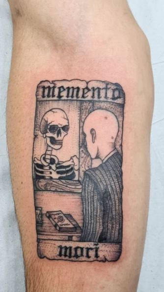 75 Inspirational Memento Mori Tattoos, Ideas, & Meaning - Tattoo Me Now