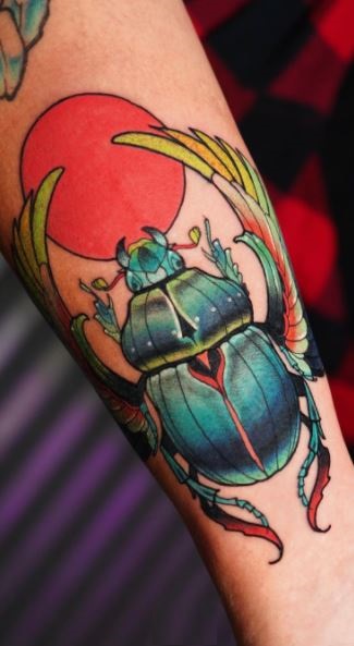 What Does Scarab Tattoo Mean  Represent Symbolism
