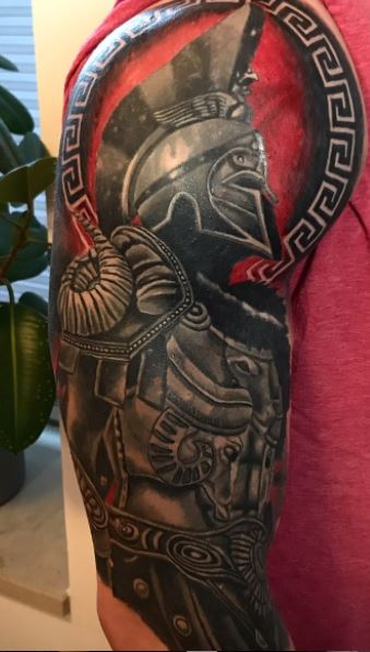 30 Unique Spartan Tattoos You Must Love, Xuzinuo