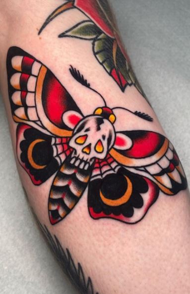 175 Death Moth Tattoo Designs To Help Embrace The Darkside