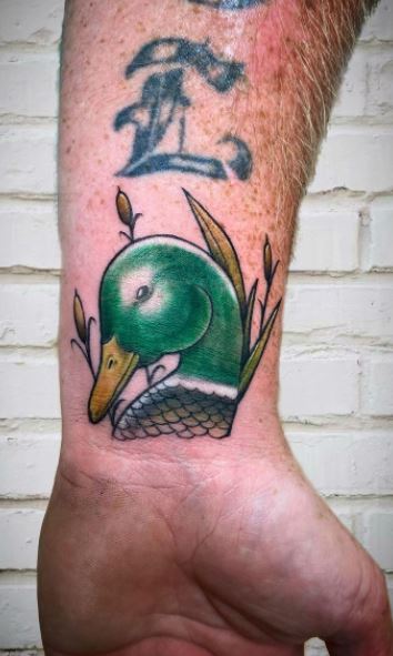 Top 9 Very Cute Duck Tattoo Designs With Images  Styles At Life