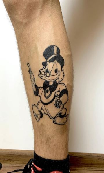 Scrooge McDuck tattoo by Andrea Morales  Post 31112