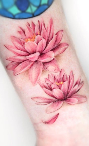 Pictures of water lily tattoos