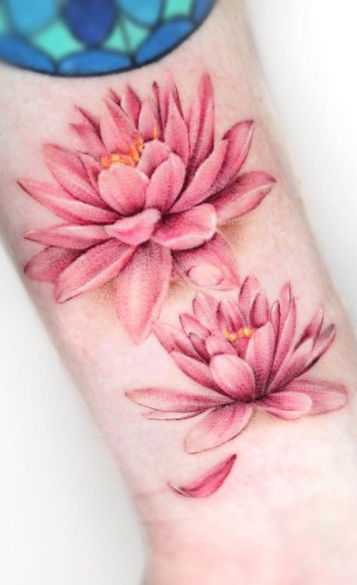 colorful lotus tattoo High Voltage Tattoo  KickAss Things