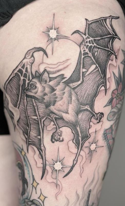 55 Meaningful Unique Bat Tattoo Ideas For Pet Lovers  Tattoo Twist