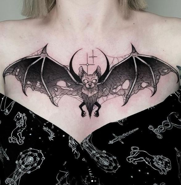 34 Bat Tattoos: A Symbol Of Mystery And Power • Body Artifact