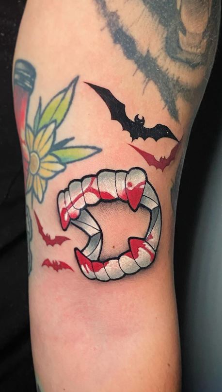 101 Best Vampire Fangs Tattoo Ideas That Will Blow Your Mind  Outsons