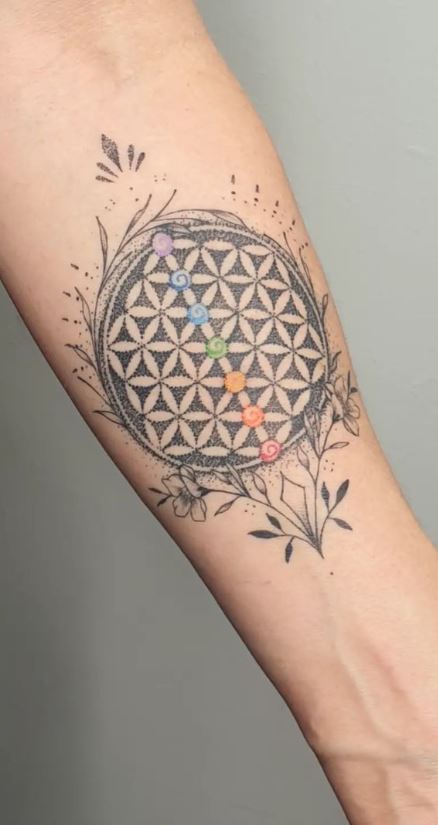 Solar Plexus Inner Strength Chakra tattoo by Atom at Lucky Rabbit  r tattoos