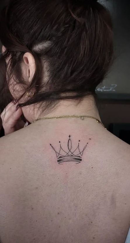 Queen crown temporary tattoo get it here 