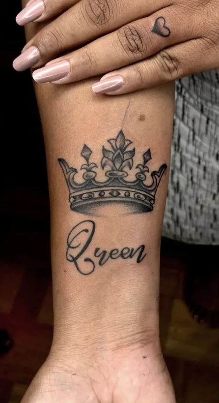 30 Top Design Ideas For Couple King And Queen Tattoos