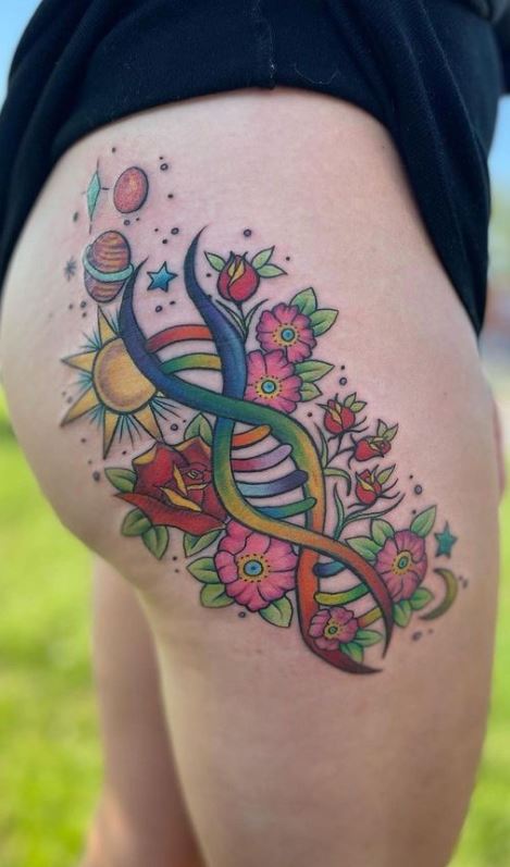 Had a lot of fun doing this DNA tree  Crossroads Tattoo  Facebook