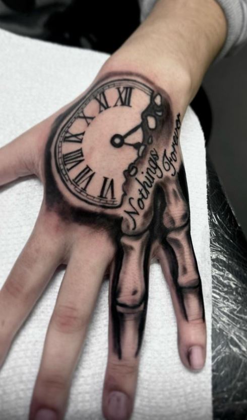Top 30 Skeleton Hand Tattoos  Incredible Skeleton Hand Tattoo Designs
