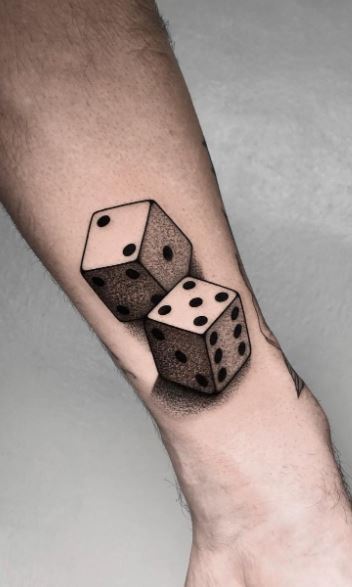 dice tattoo by D3adFrog on DeviantArt
