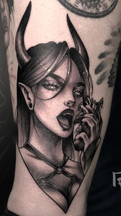 100 Legendary Succubus Tattoos The Latest Gallery  The Trend Scout