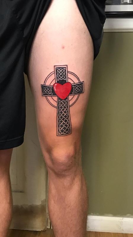 60 Celtic Cross Tattoos - Journey Through Time And Culture - Tattoo Me Now