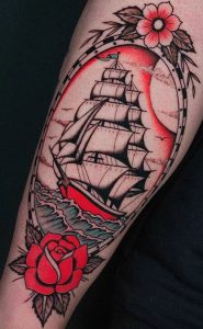 100+ Ship Tattoos That Will Set Sail Your Imagination - Tattoo Me Now
