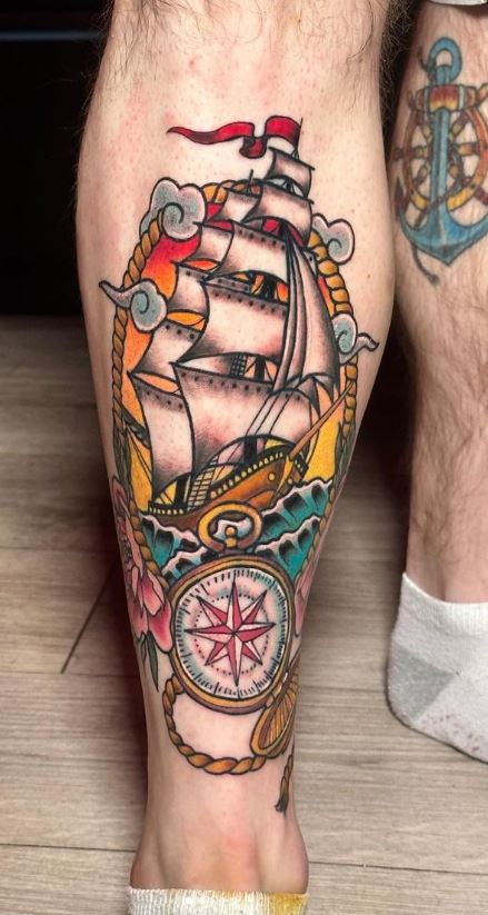 100 Boat Tattoo Designs  Art and Design  Boat tattoo Tattoo designs Ship  tattoo