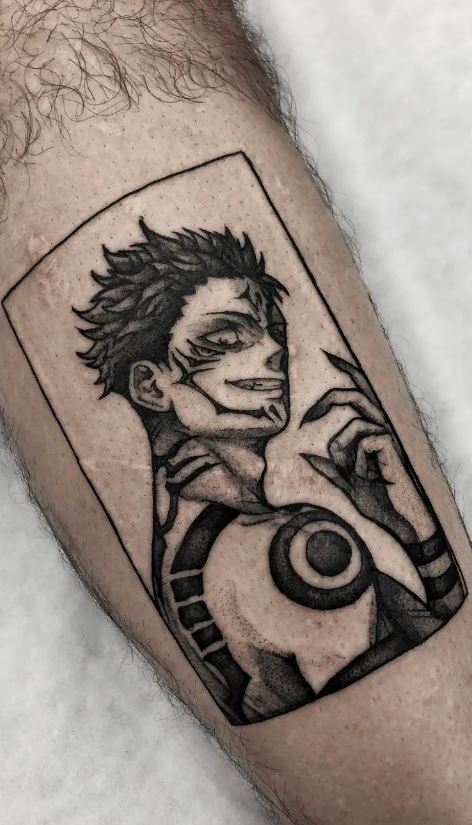 Tattoo uploaded by cellatattooink  Sukuna  Jujutsu Kaisen by  cellatattooink  Tattoodo