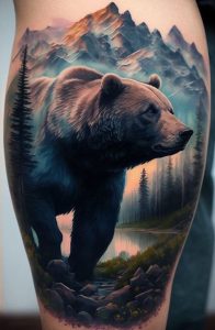 140 Bear Tattoos: Symbolizing Strength, Courage, and Resilience ...