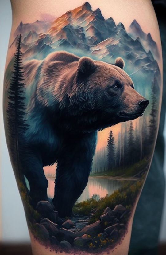 120 Inspiring Bear Tattoo Designs  Meanings