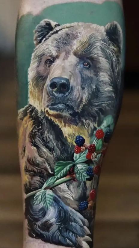 Top 52 Bear Tattoos