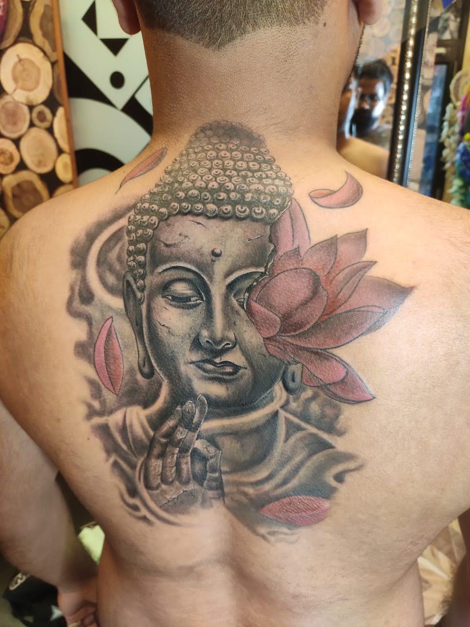 buddha tattoo (cover up) by tattoosuzette on DeviantArt