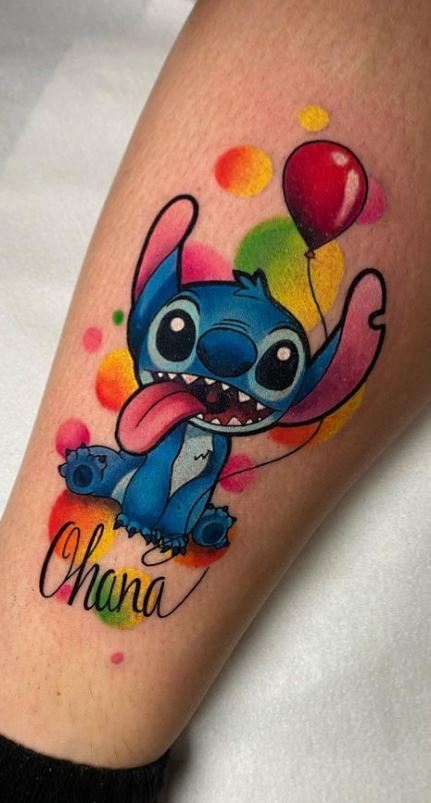 Tattoo uploaded by Bryan Ewbank  Watercolor Stitch  Tattoodo