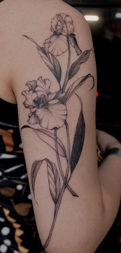 The Top 33 Iris Tattoo Ideas  2021 Inspiration Guide