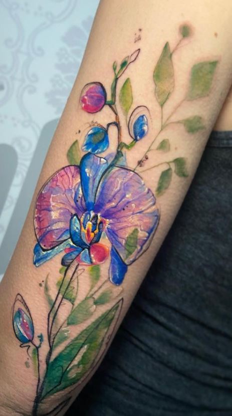 50 Butterfly tattoos with flowers for women  nenuno creative