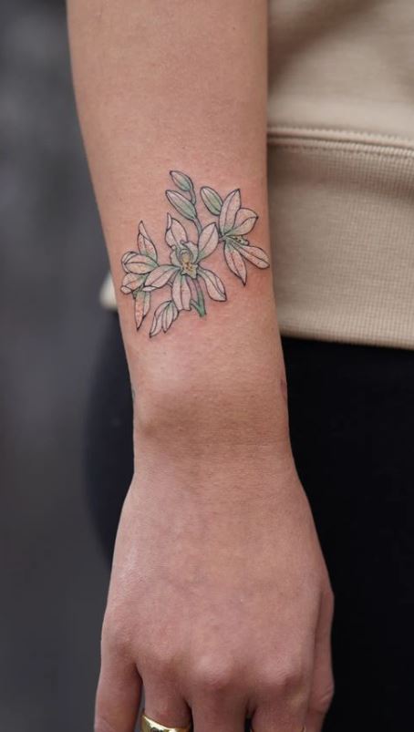 White Orchid Tattoos