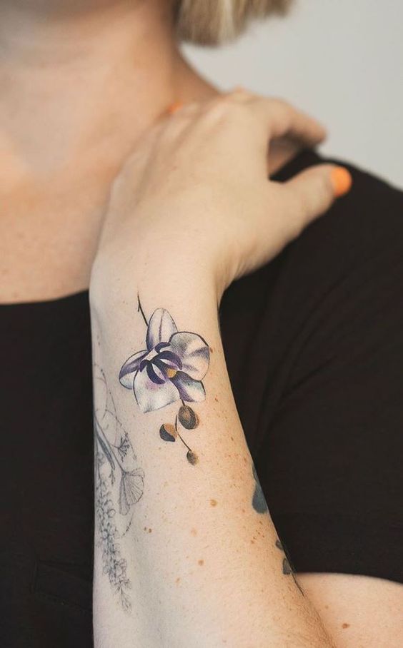 White Orchid Tattoos
