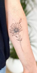 50 Meaningful Aster Tattoos, Designs & Ideas - Tattoo Me Now