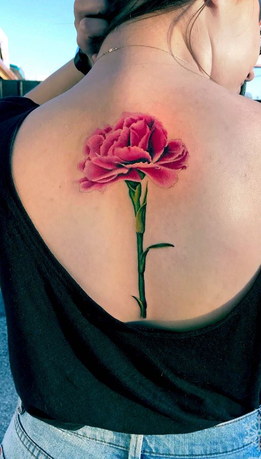 12 Expressive Carnation Flower Tattoos With Pictures In 2023