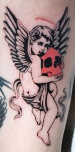 100 Cherub Tattoos for Divine Inspiration - Tattoo Me Now