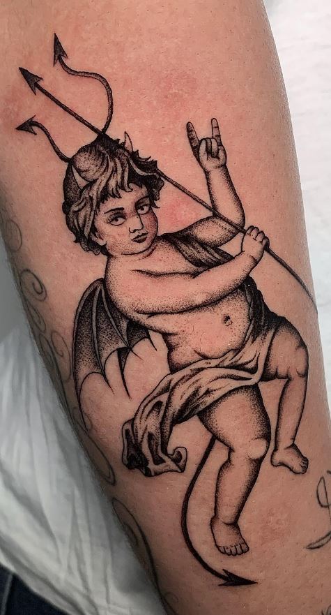 highly effective cupidby xxdavittxx at Hope Tattoo Oaxaca City MX   rTattooDesigns