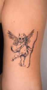 100 Cherub Tattoos for Divine Inspiration - Tattoo Me Now