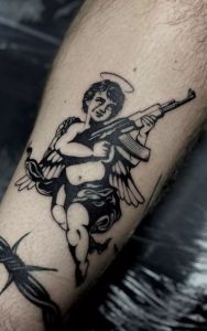 100 Cherub Tattoos for Divine Inspiration - Tattoo Me Now