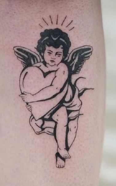 15 Cherub Tattoo Designs  Captivating Heavenly Beauty  Psycho Tats