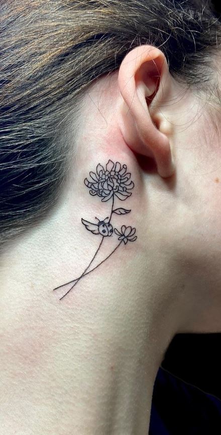 26 Most Beautiful Chrysanthemum Tattoos  Moms Got the Stuff