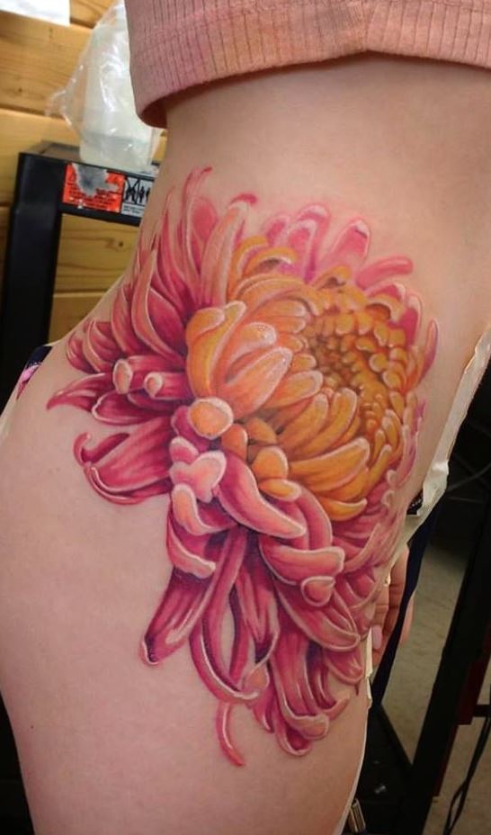 75 Cool Chrysanthemum Tattoo Designs  Pass Your Message Across