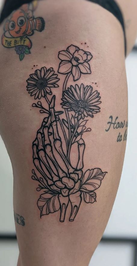 Meaningful Daffodil Tattoo