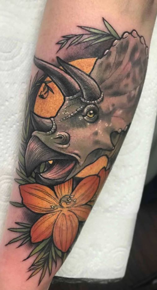 Triceratops Tattoo
