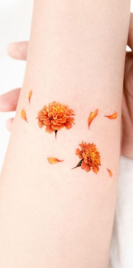 12 Seriously Pretty Birth Flower Tattoos To Celebrate Yourself