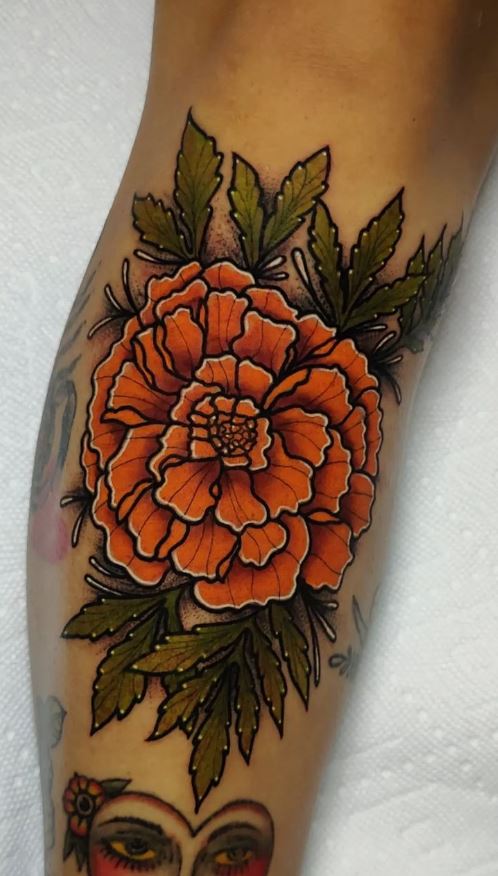 Buy Marigold Tattoo Online In India  Etsy India