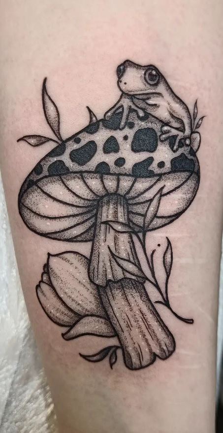 Frog tattoo