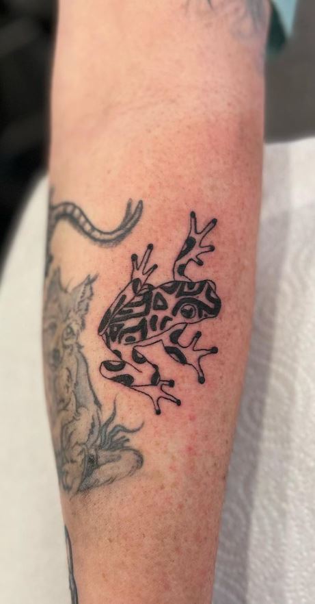 Small Frog Tattoo