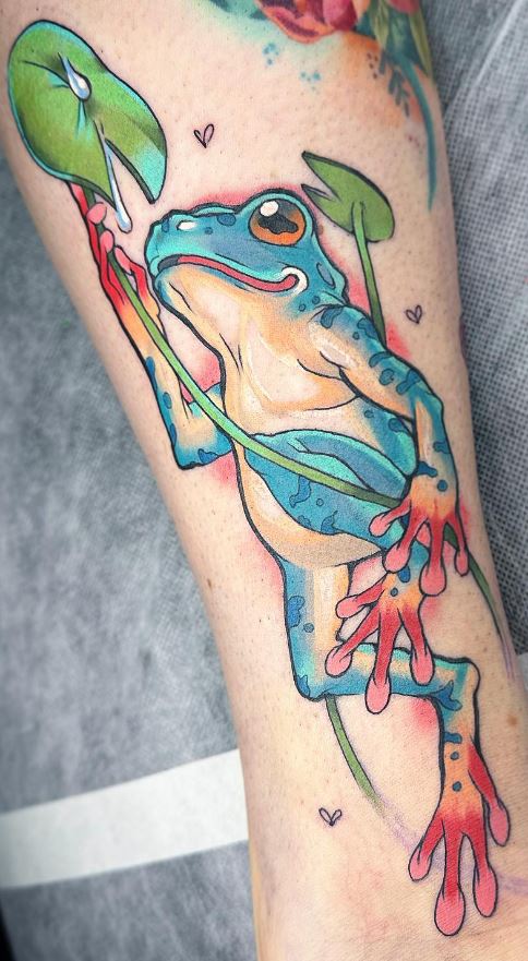 Tree Frog Tattoo