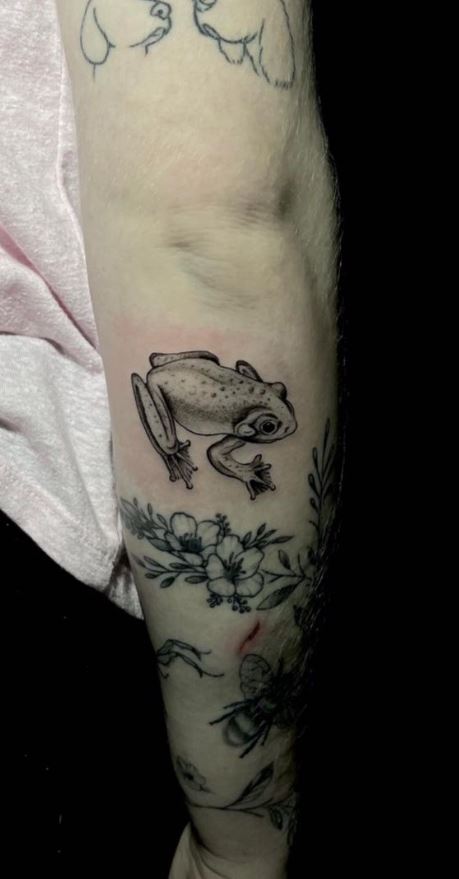 Small Frog Tattoo