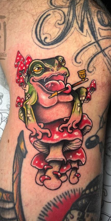 Boss Frog Tattoo